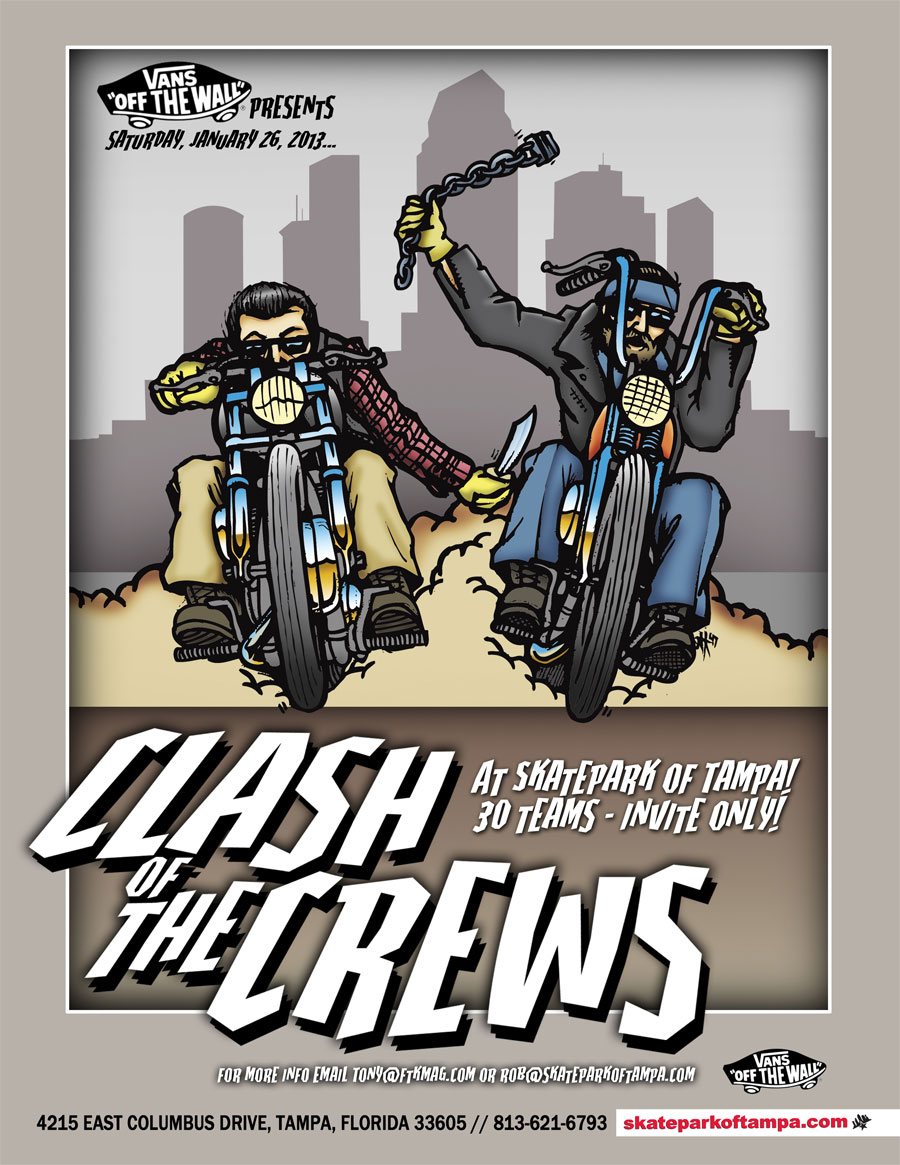Vans presents Clash of the Crews on Saturday